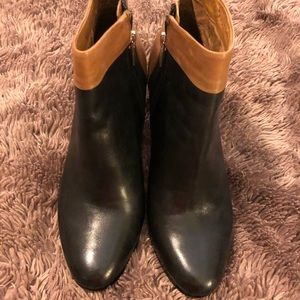 Sam Edelman Genuine Leather Ankle Booties